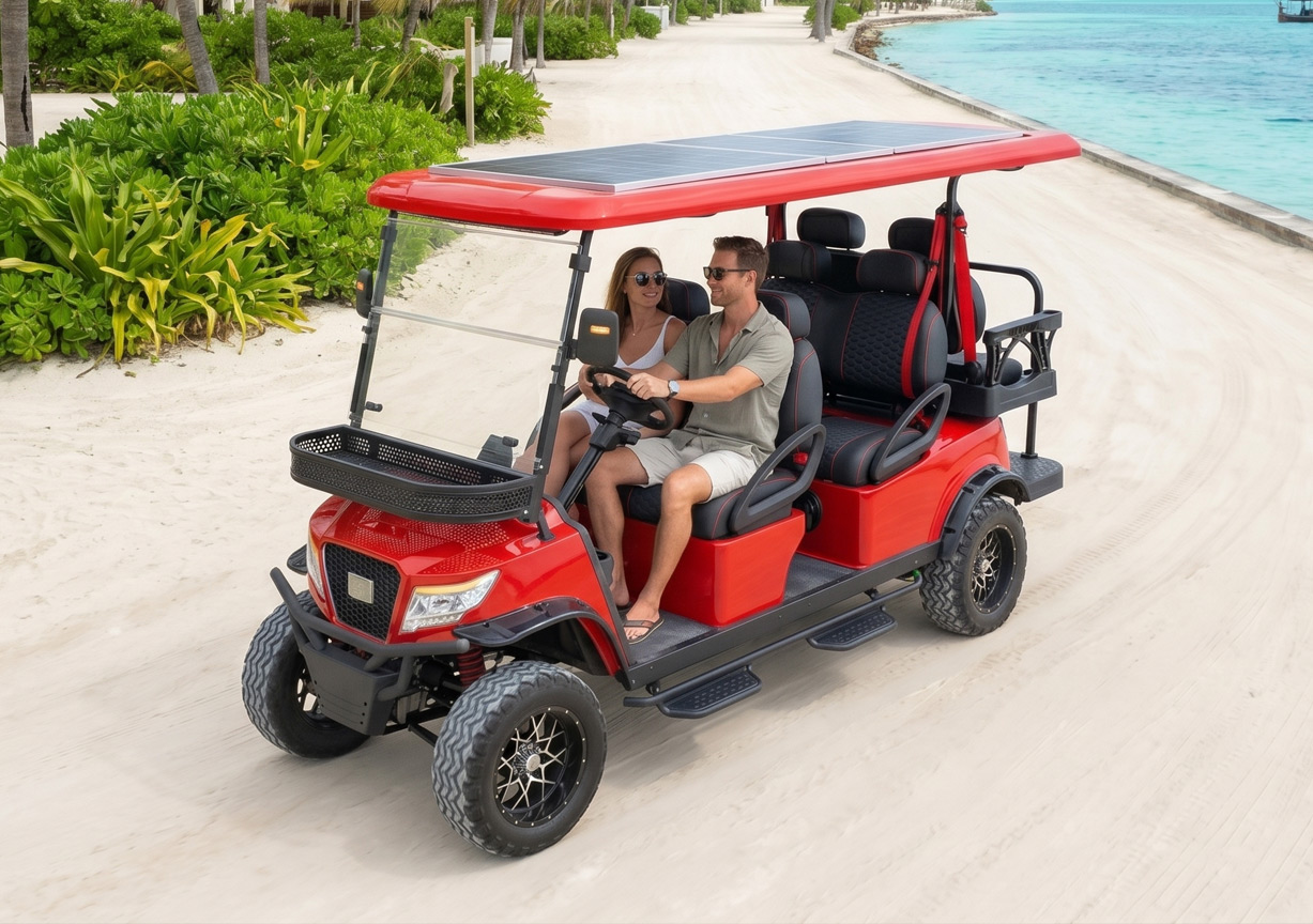 Golf cart rentals in San Pedro